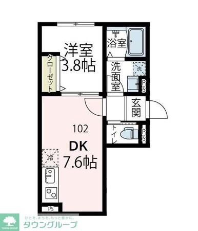 ヴィラシリウスの物件間取画像